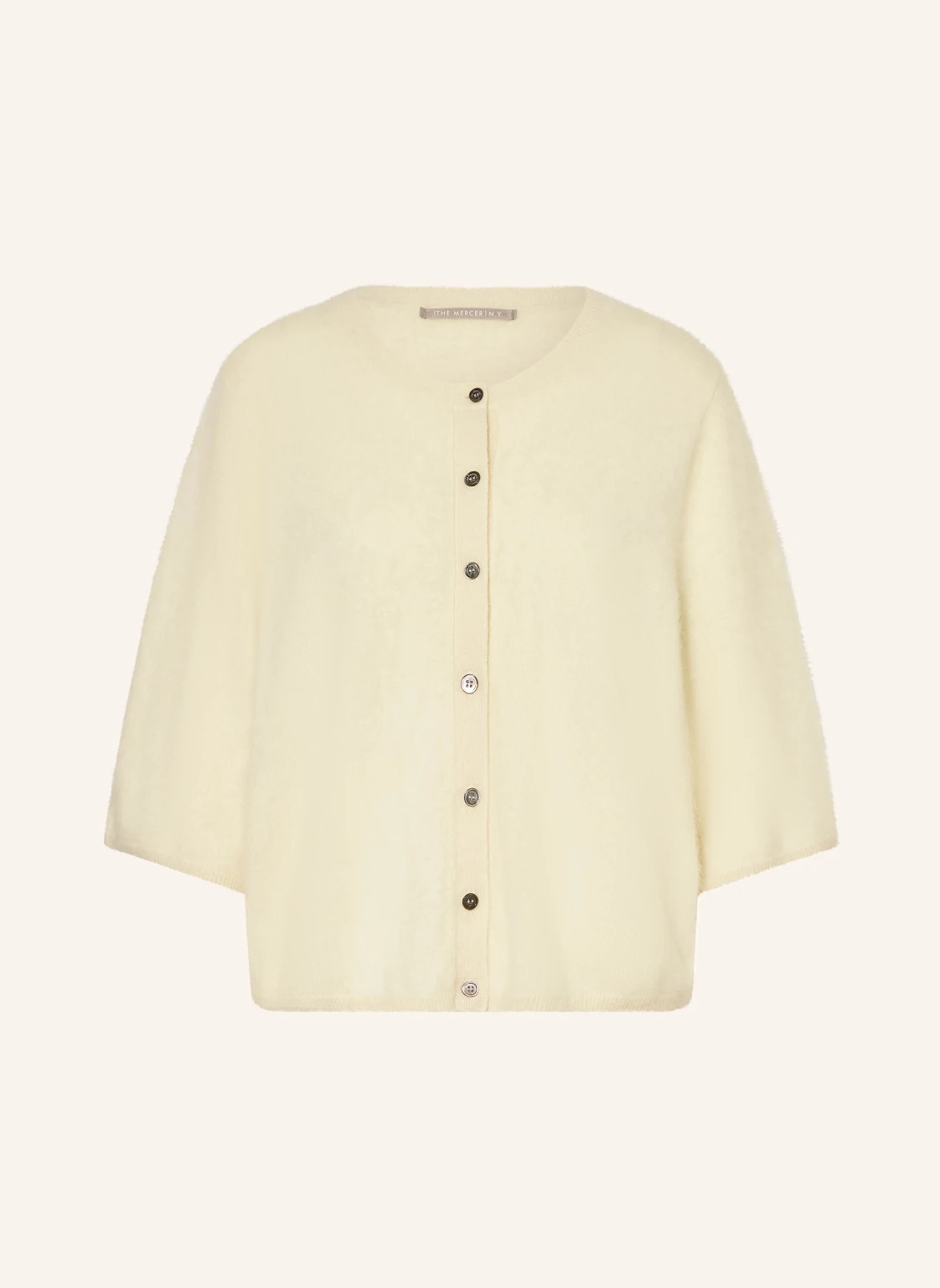 (THE MERCER) N.Y. Strickjacke aus Cashmere mit 3/4-Arm