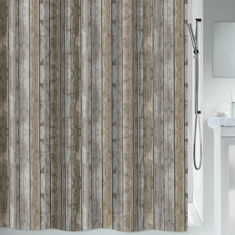 Duschvorhang Roman Wood