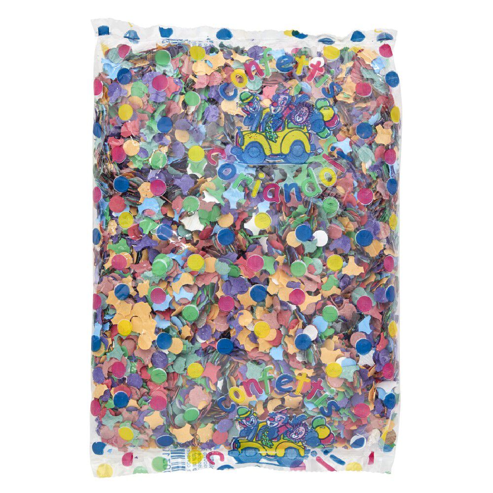 Sachet confettis multicolores 100 g