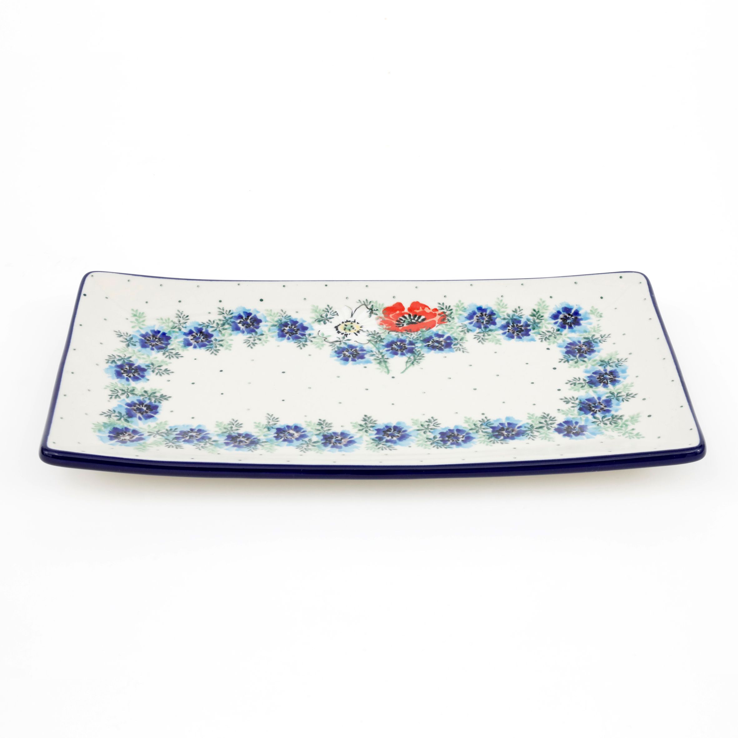 Tacka ceramiczna C26 30/16,5cm 2511X Polskie kwiaty