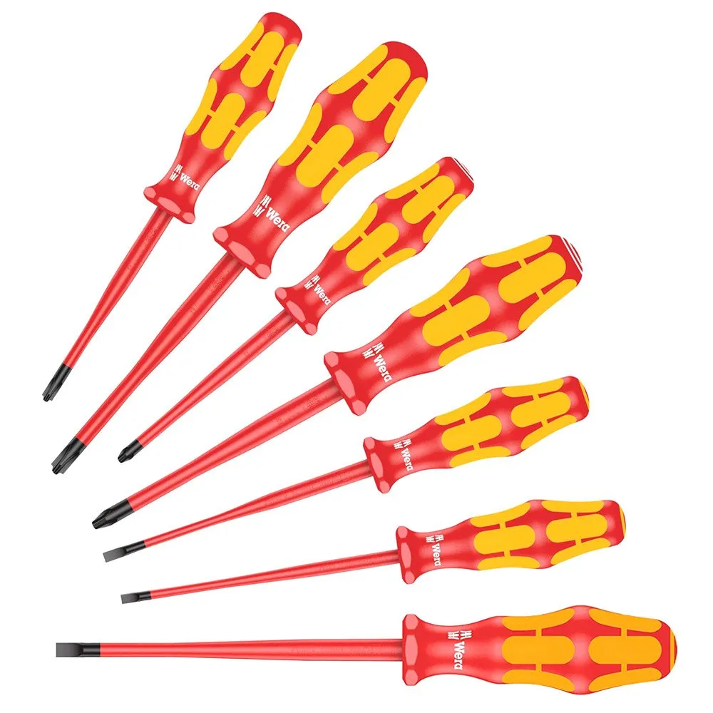 Wera 160 iSS/7 Kraftform Plus Screwdriver Set 7 pieces