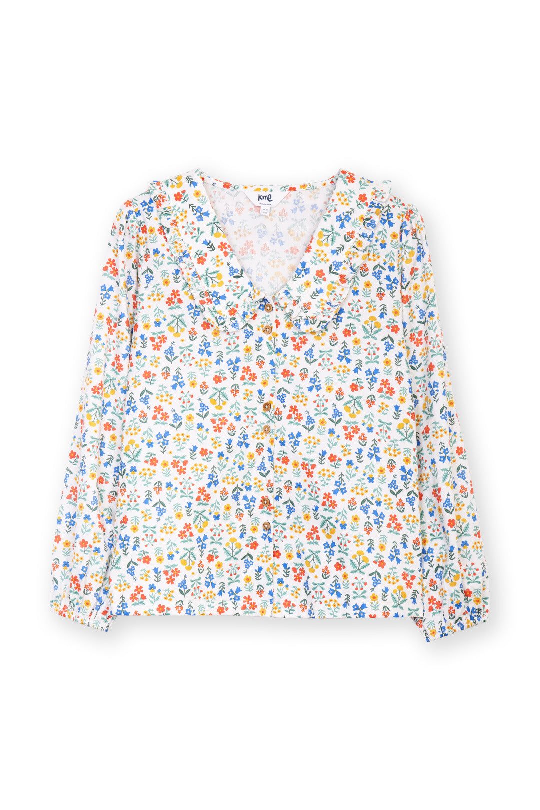 Kite Crendell Dolly Collar Twill Blouse