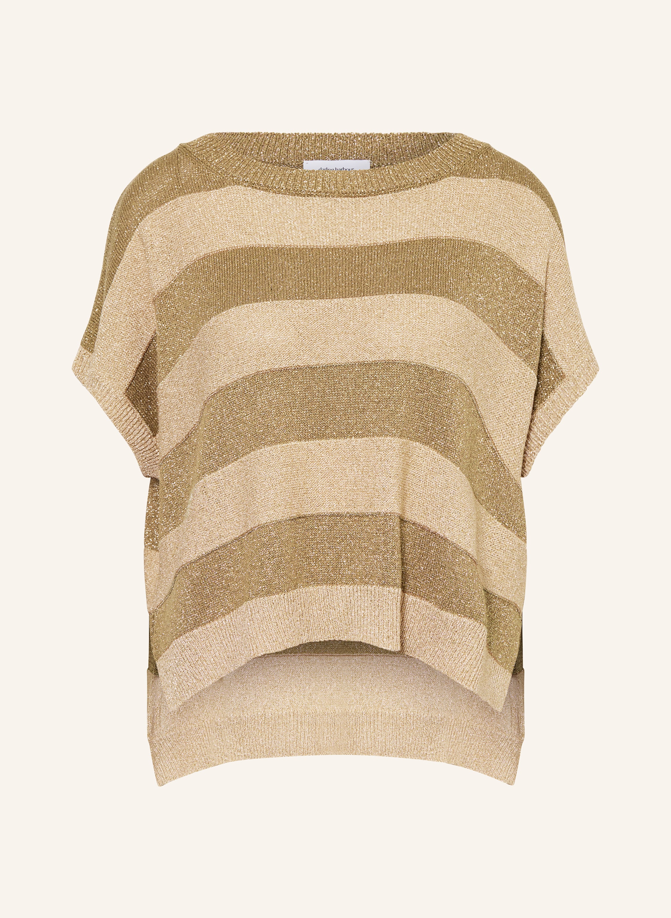 darling harbour Strickshirt mit Glitzergarn