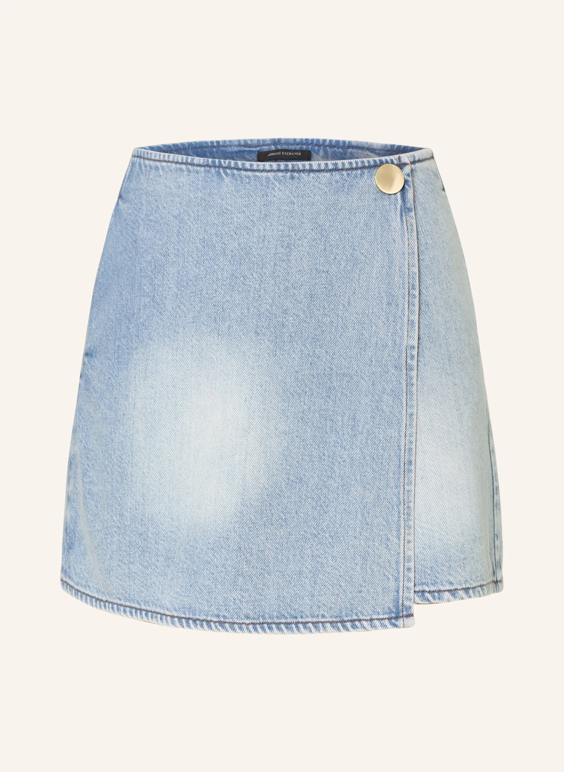 ARMANI EXCHANGE Jeans-Skort in Wickeloptik