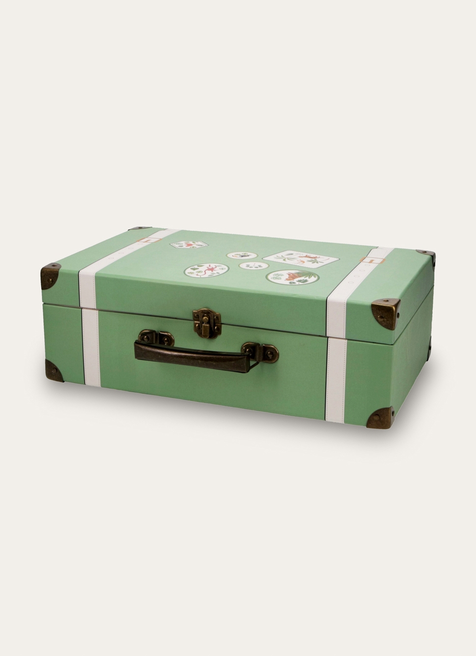 MALLE EN CARTON JUNGLE MULTICOLORE
