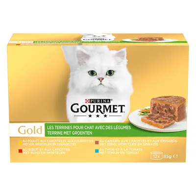 Gourmet Gold Terrine Saver Pack 24 x 85g