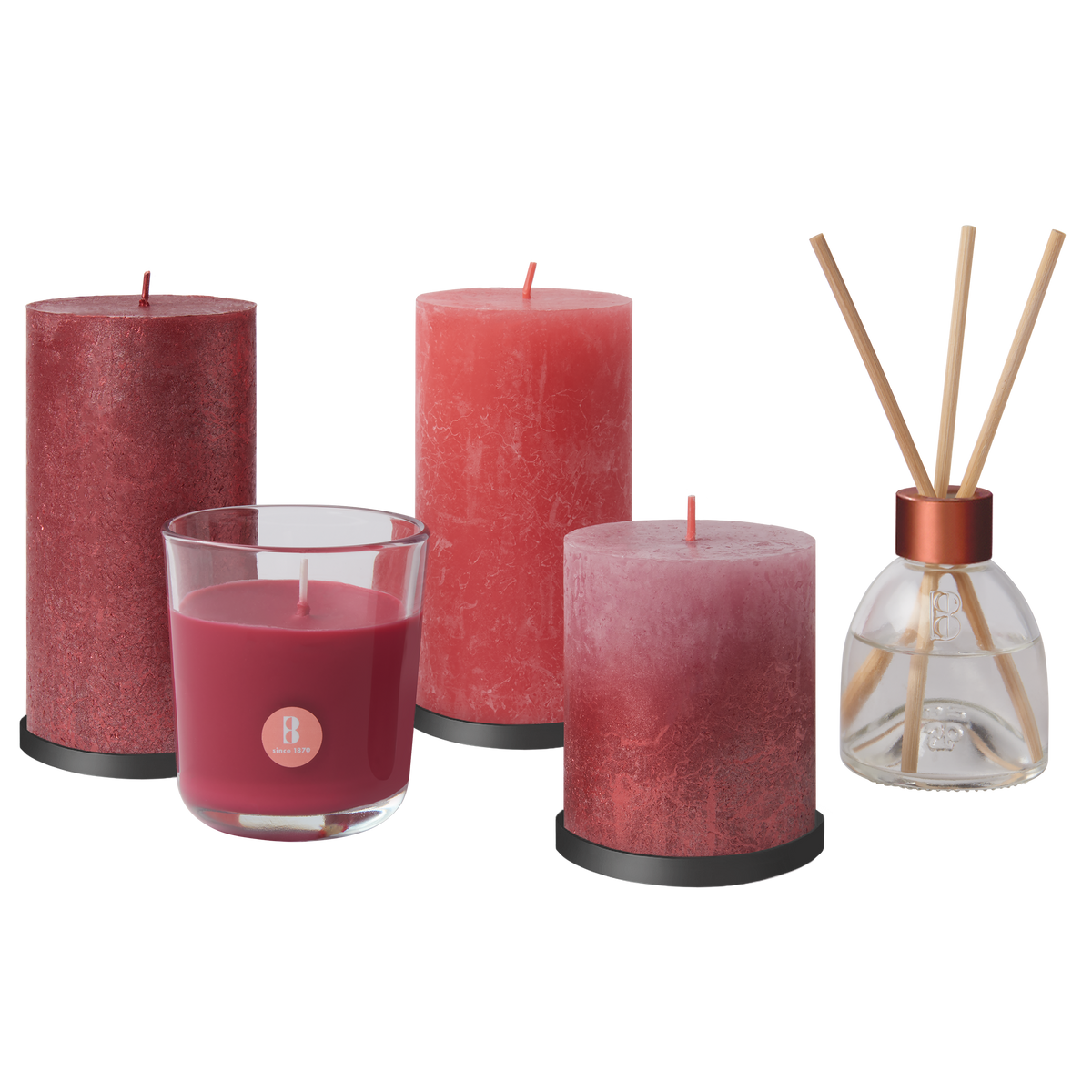 Bolsius giftset Fruit Splash - granaatappel