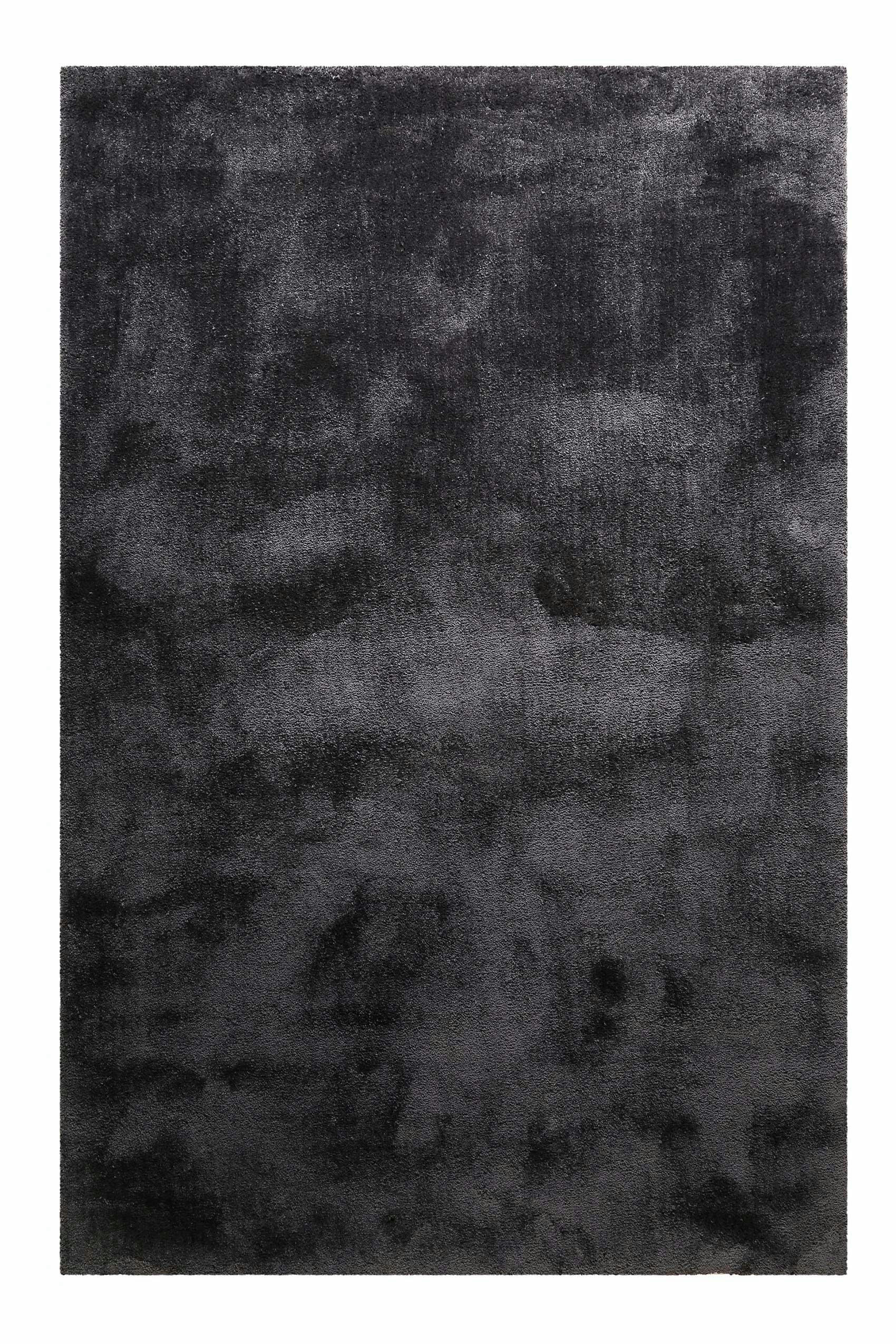PISA - Tapis en microfibre dense anthracite 120x170 cm