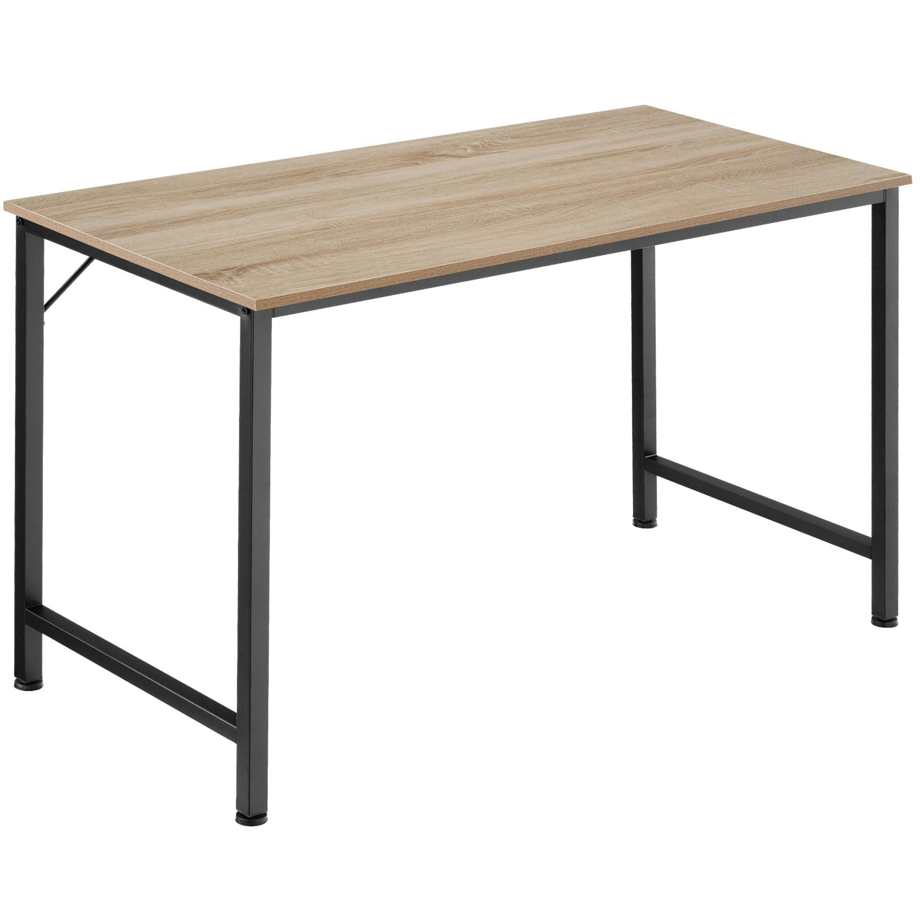 - Bureau Style industriel Bois clair industriel, Chêne Sonoma