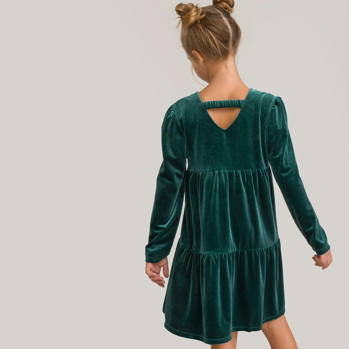 Robe patineuse manches longues 3-12 ans