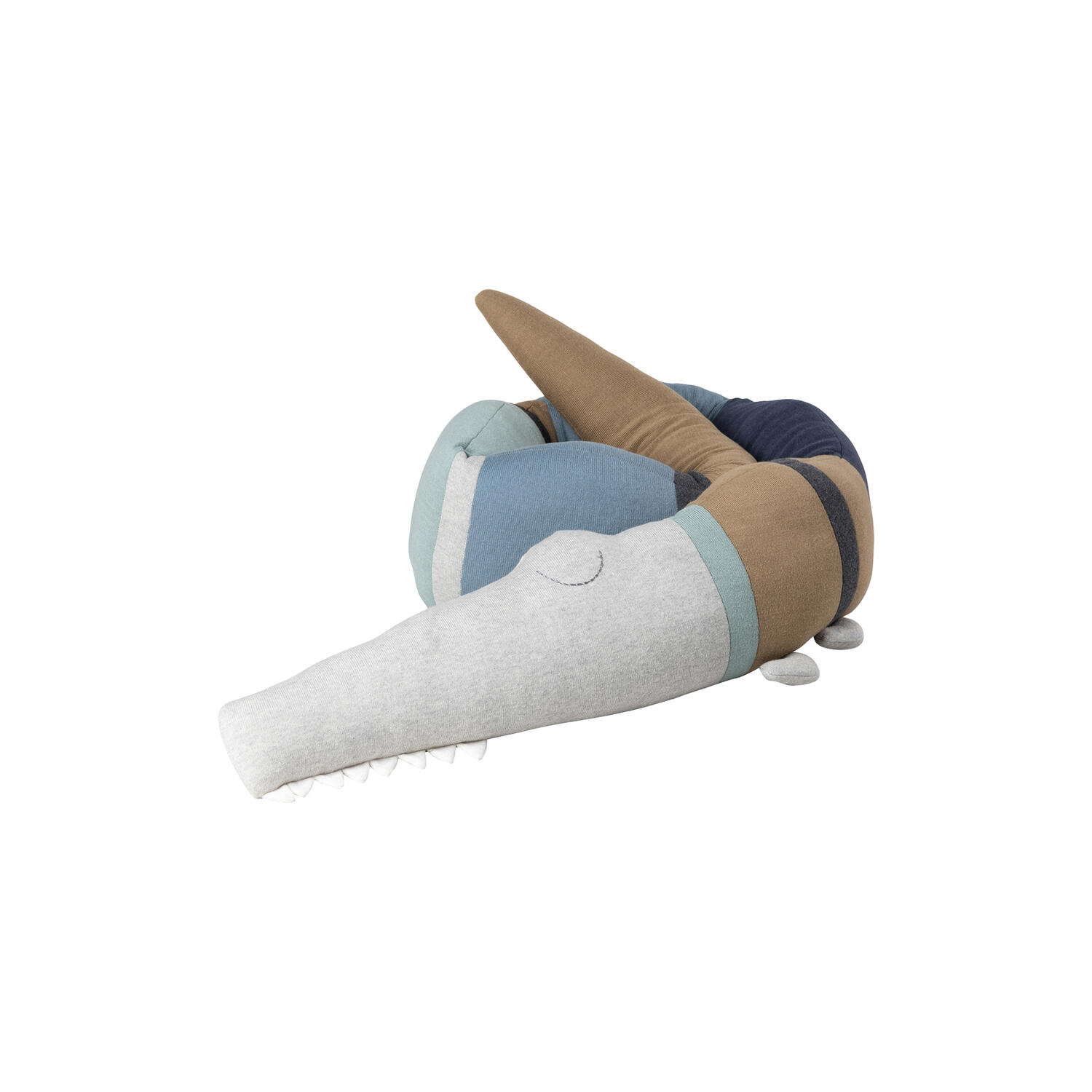 Sleepy Croc pude, dusty blue mix