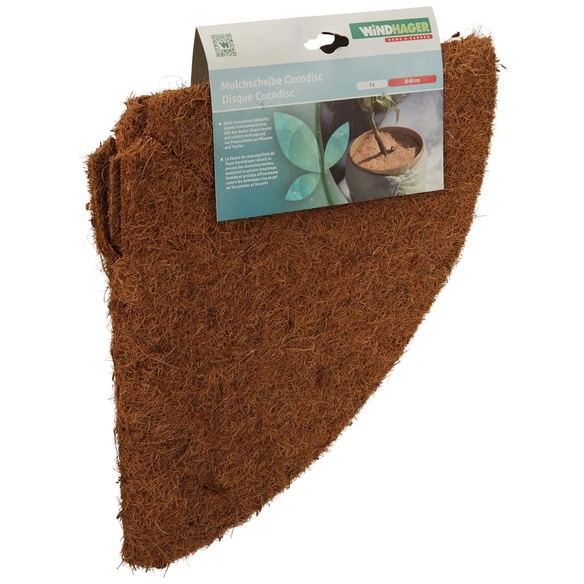 Mulchscheibe, Kokosfilz, schützt vor: nässe/frost