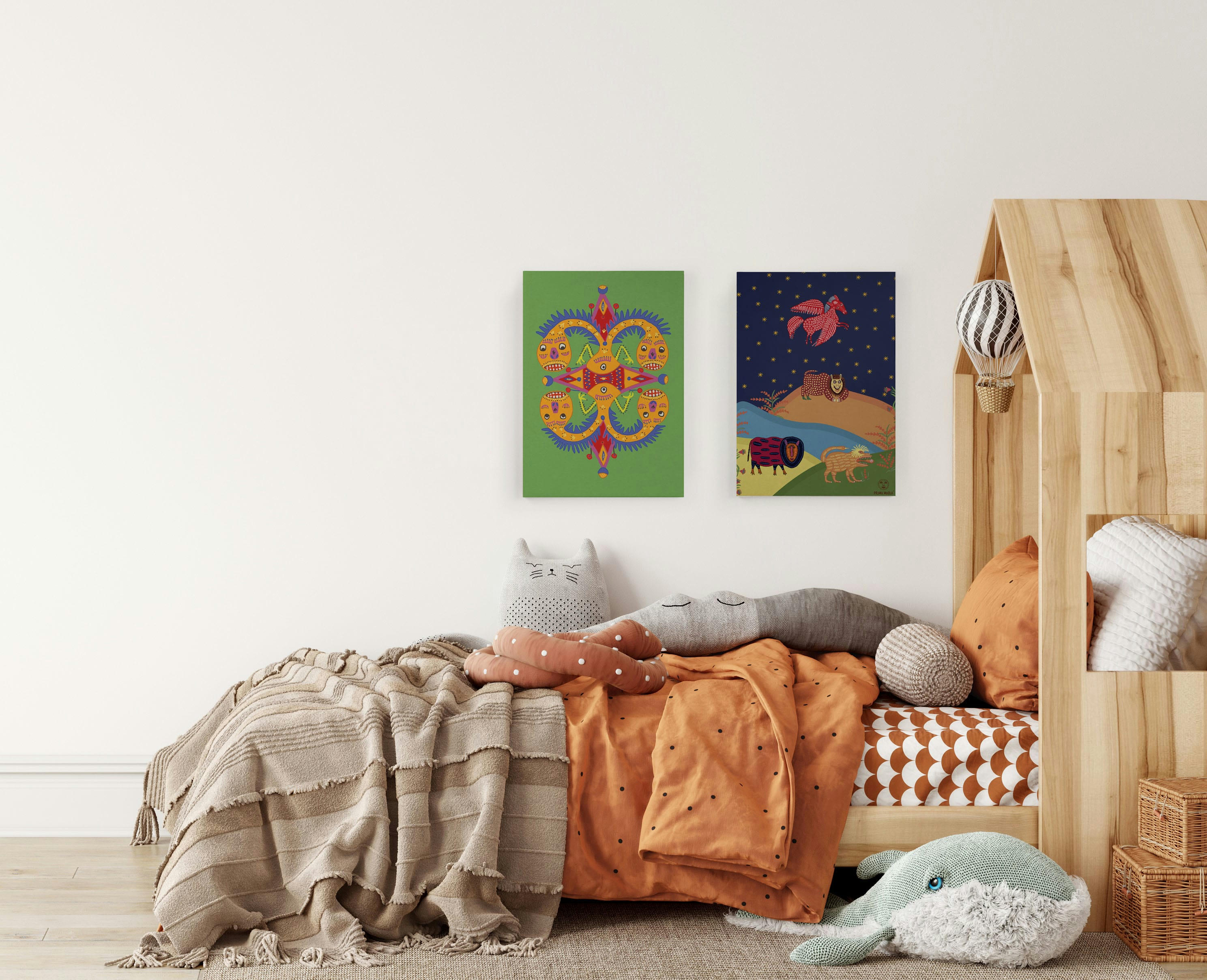 PRIMA MARIA LANDSCAPE - Peinture sur toile 60x40 Imprimé Cousine Maria Paysage