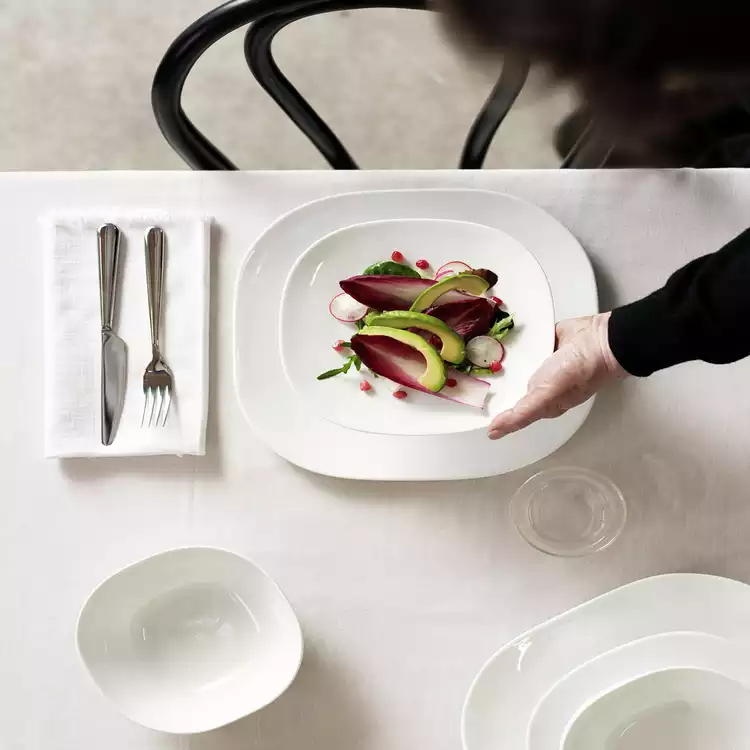 Designed by Sebastian Conran 12 Piece Porcelain Dinner Set