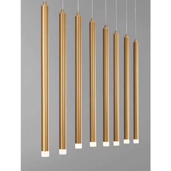 Pendelleuchte »Trimle «, LED, 21 W, Höhe: 180 cm, goldfarben