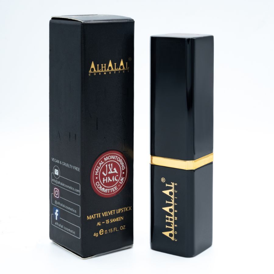 Alhalal Cosmetics Matte Velvet Lipstick - Sameen