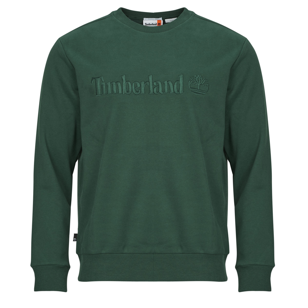 Timberland - Embroidery Tonal Crew Neck - Green