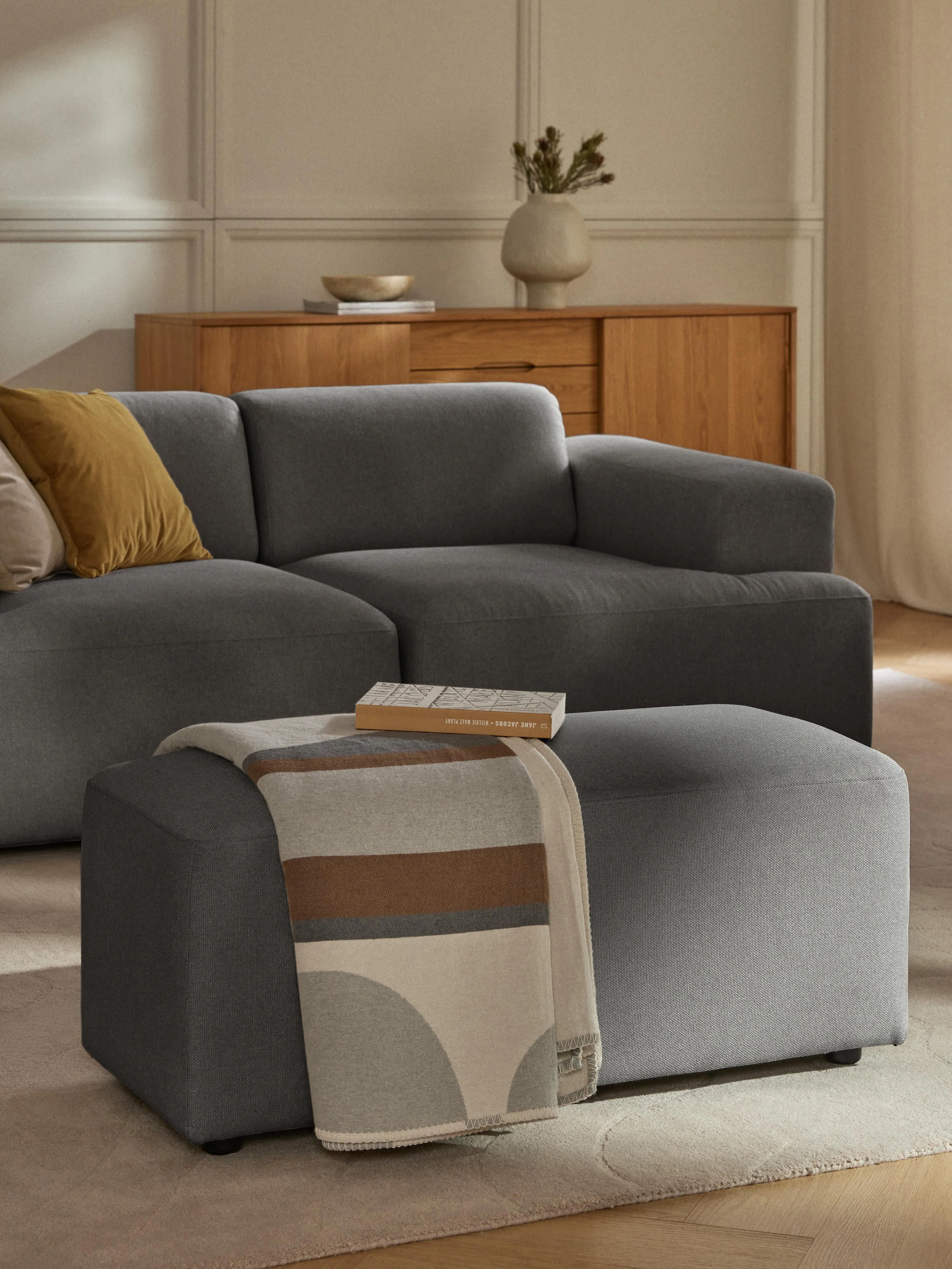 Hocker Melva, B 99 x T 42 cm