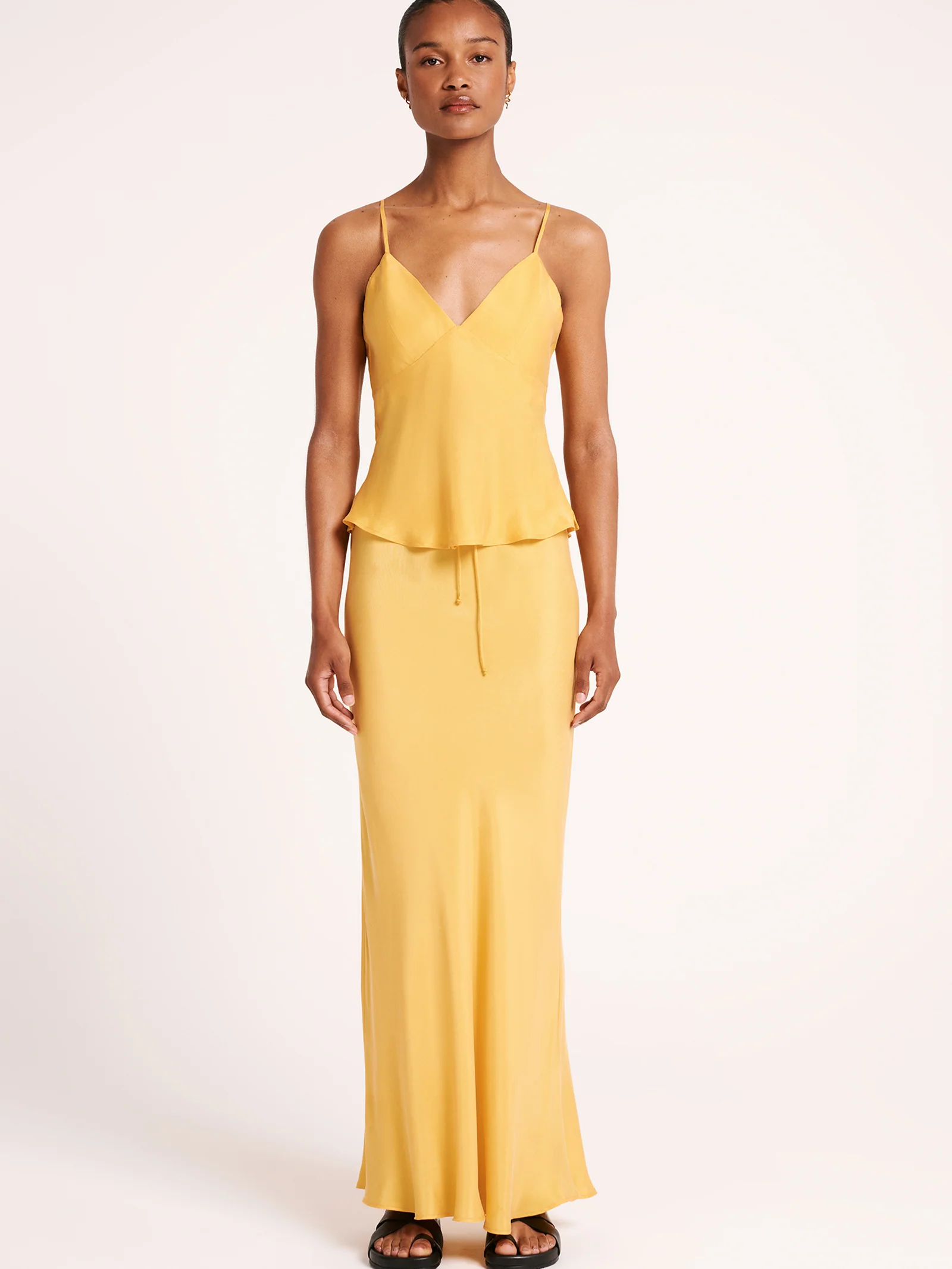 Lea Cupro Skirt