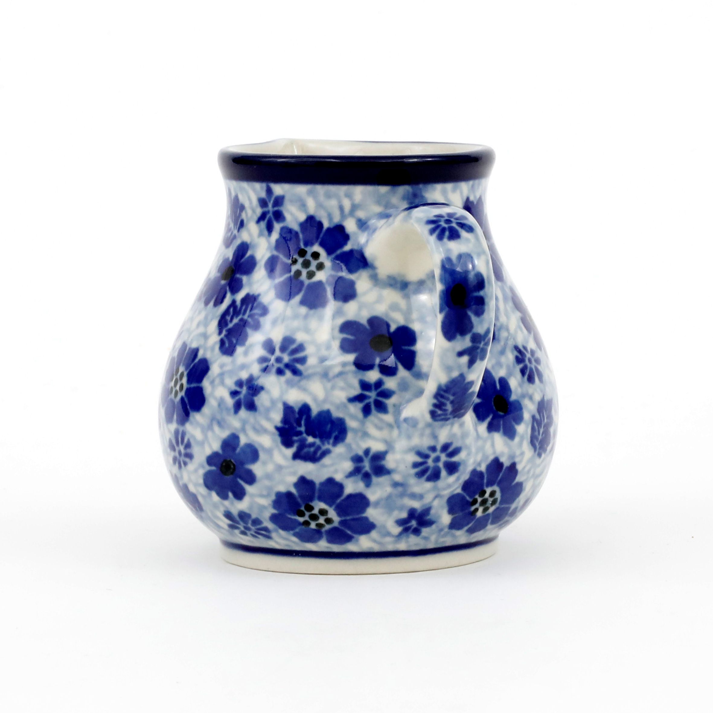 Mlecznik ceramiczny 091 0,2l  1443X Ważka w kwiatach