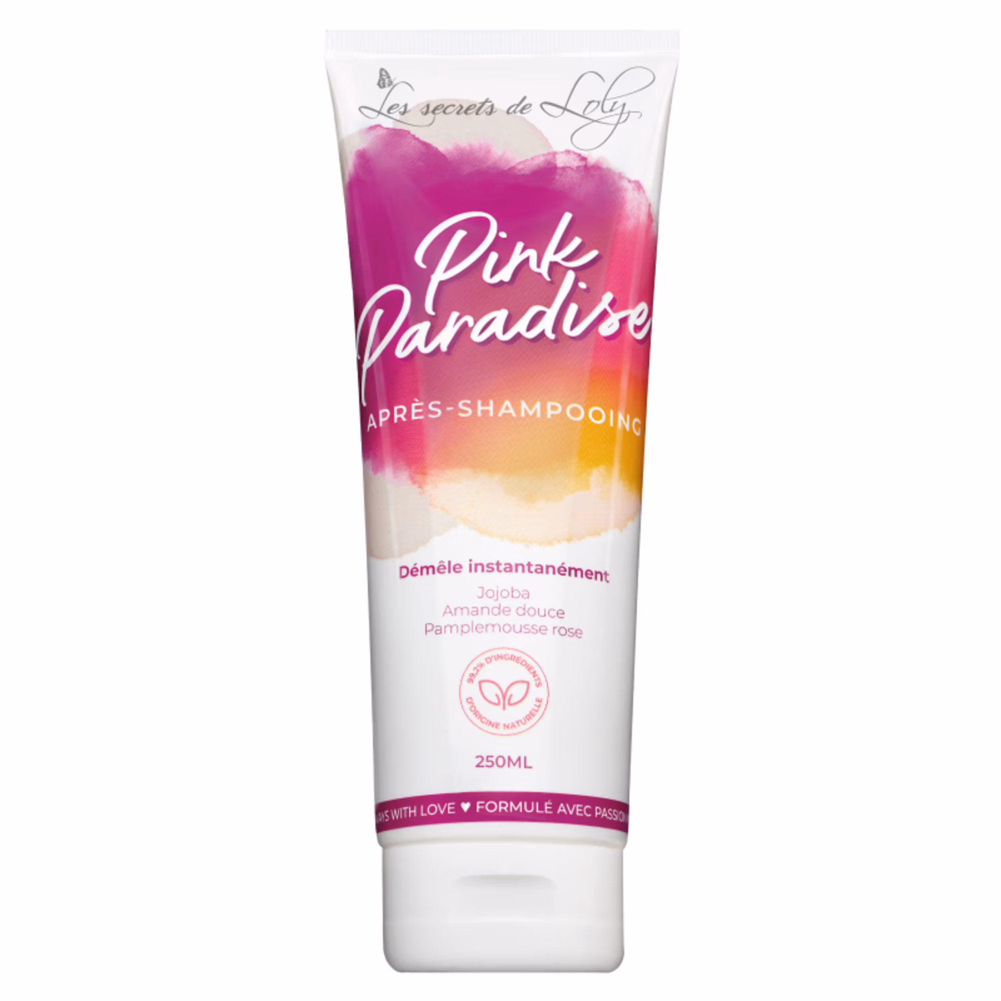 PINK PARADISEAprès-shampooing démêle instantanément
