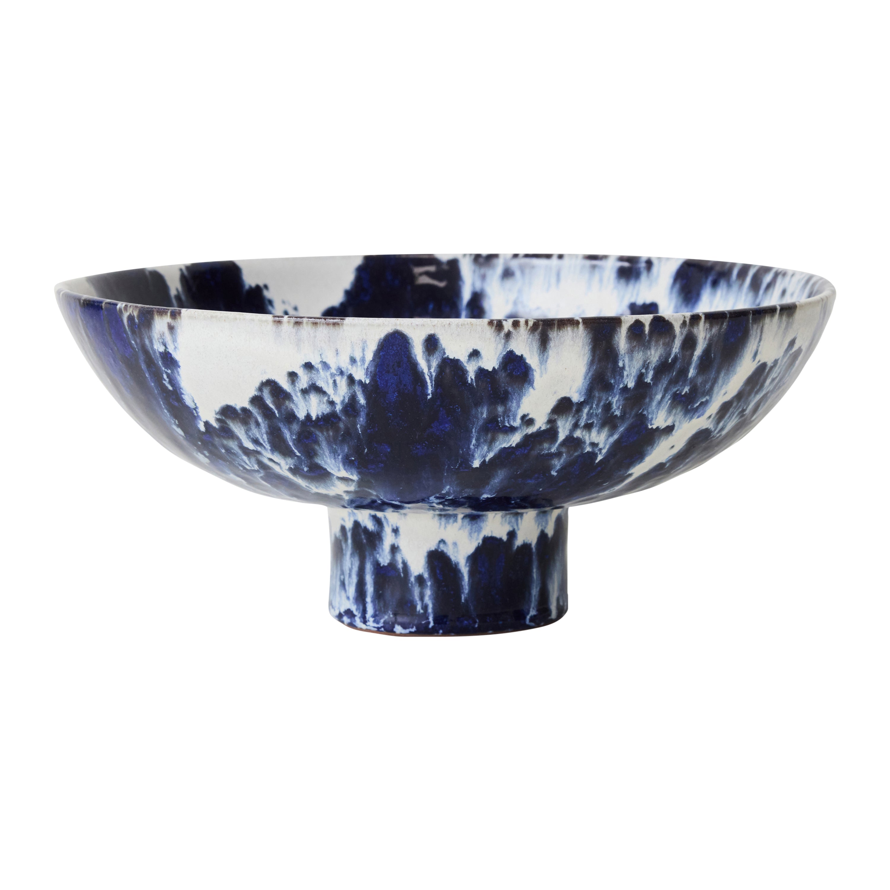 HKliving Indigo Serveerschaal Ø 26 cm