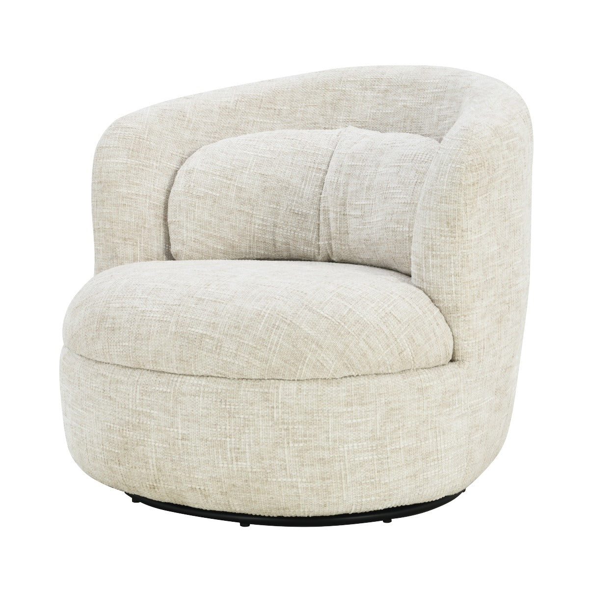 Livingfurn fauteuil Britt - beige - 85x84x76