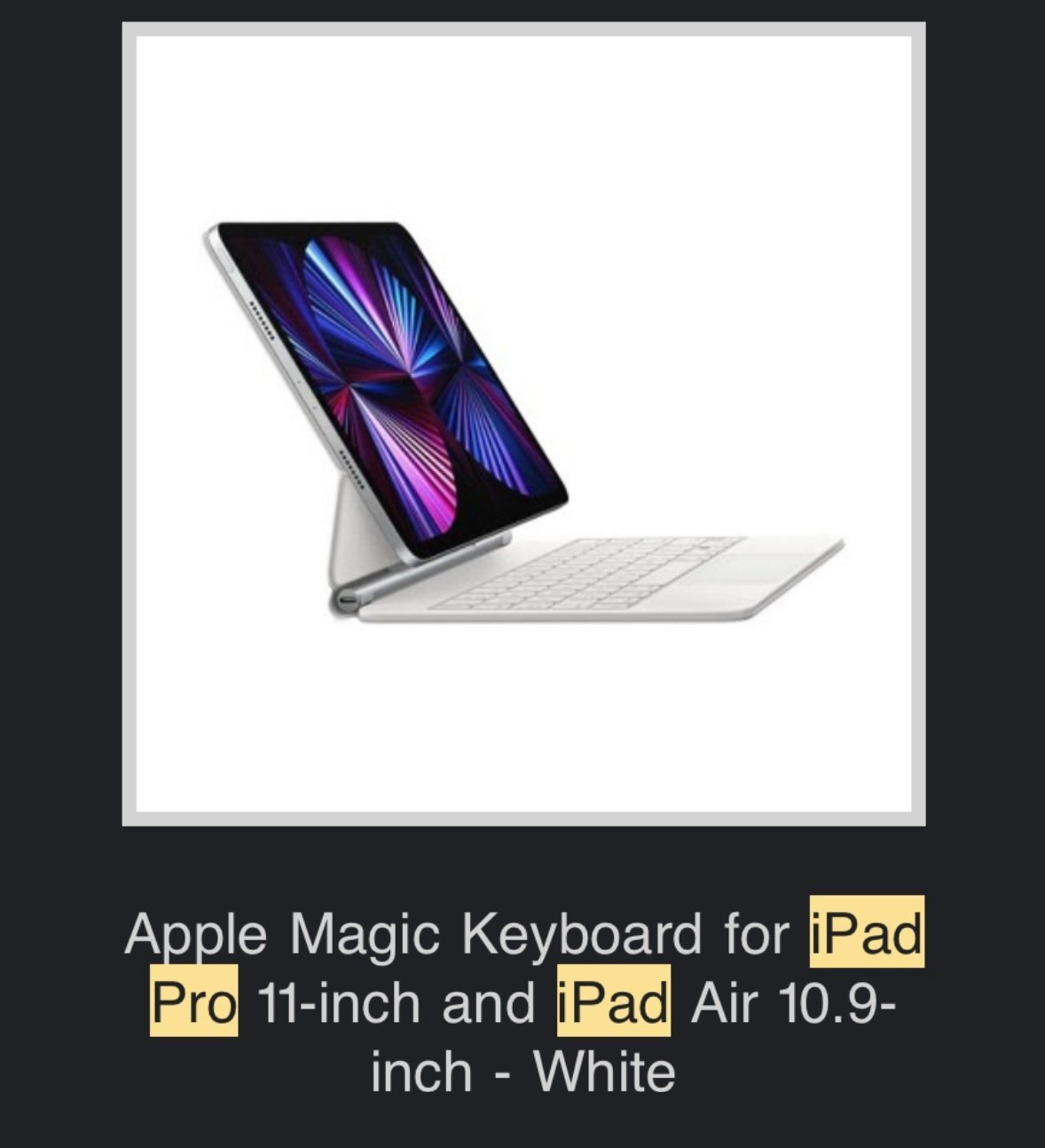 ipad pro 11 inch 4th generation bundle with Magic Keyboard and Apple Pencil