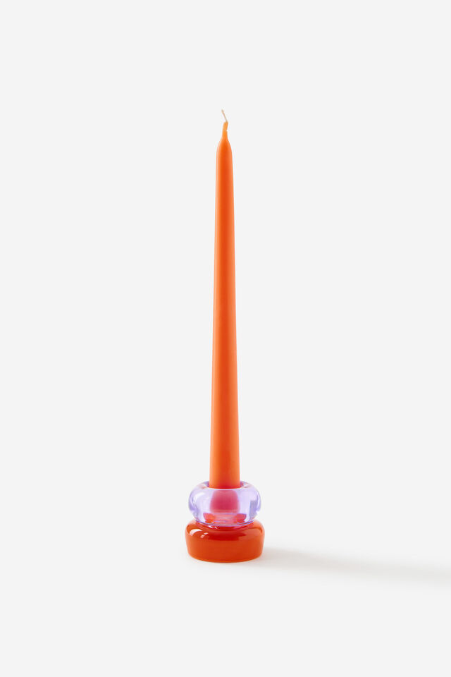 Glass Candle Holder