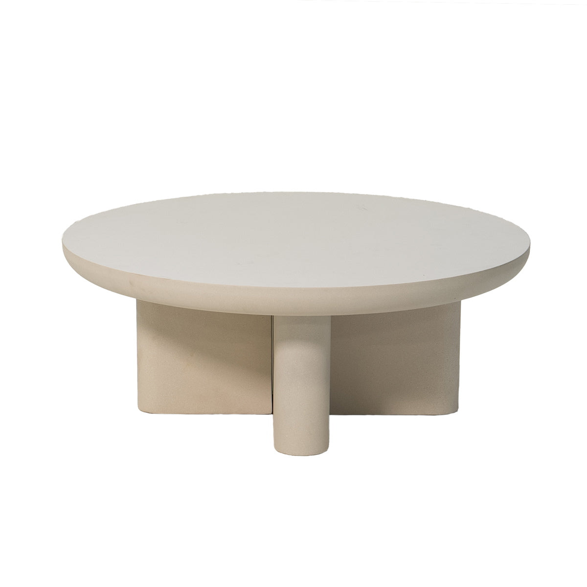 Giga Meubel Salontafel Miso - Rond - Eco Composiet - 90cm