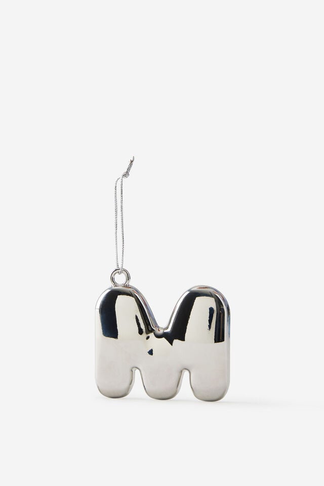 Alphabet Christmas Ornament
