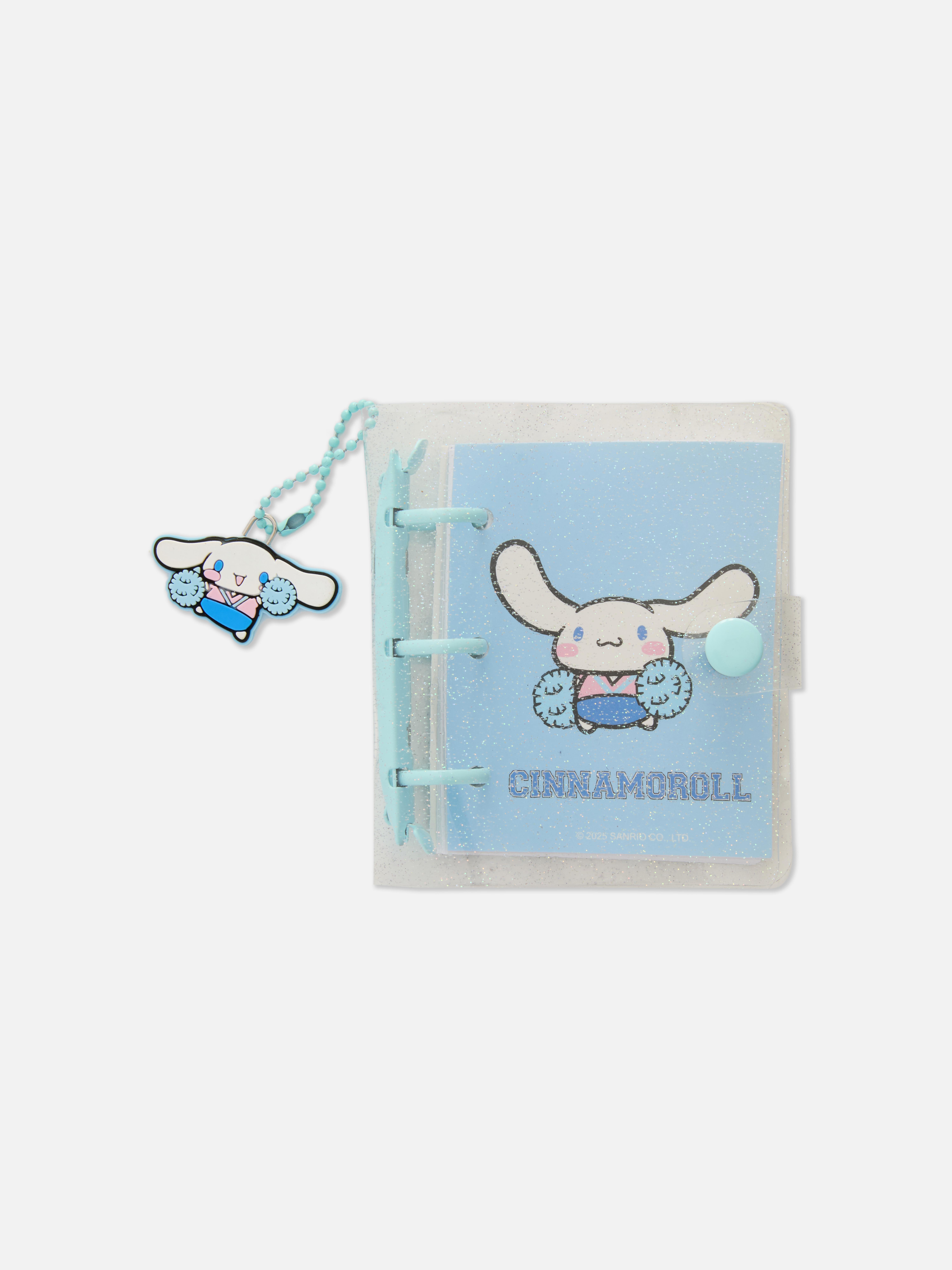 Hello Kitty Cinnamoroll Mini Clip Notebook