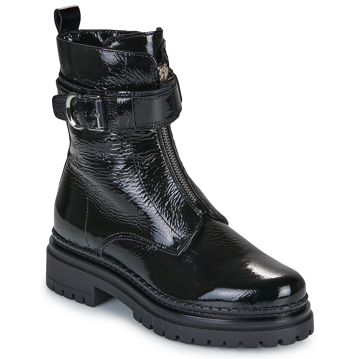 Mjus - DEREK ZIP - Varnish / Black