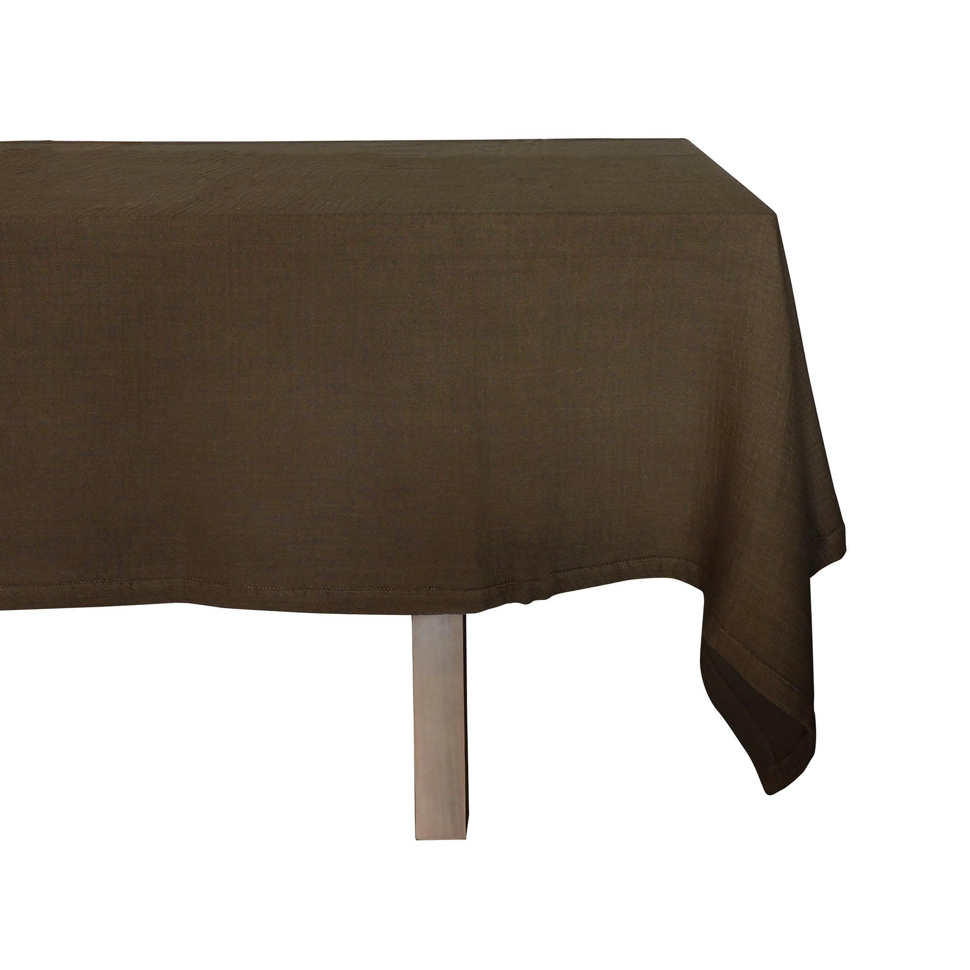 ORIGIN - Nappe en coton kaki 170x300cm
