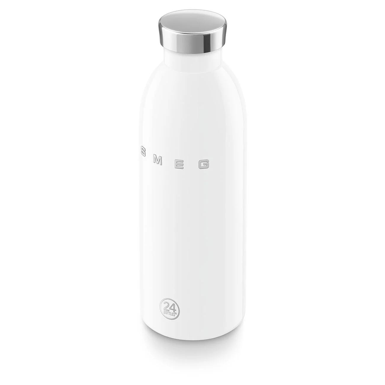 24Bottles Clima Stainless Steel Insulated Bottle 500ml in White