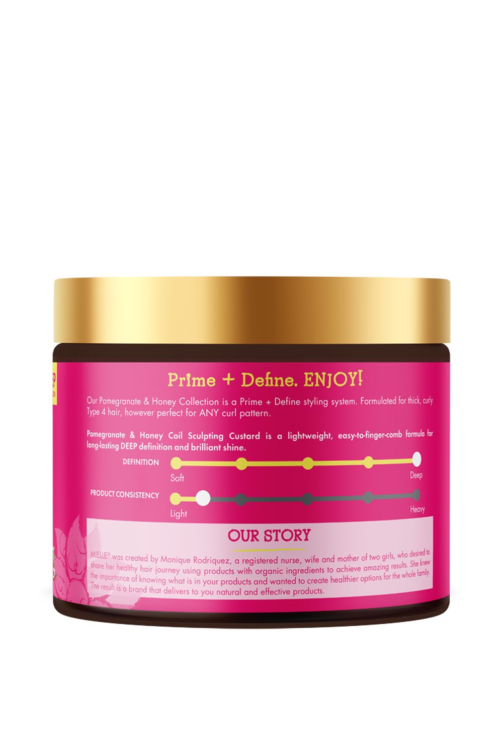 Mielle Pomegranate & Honey Coil Sculpting Custard 340ml