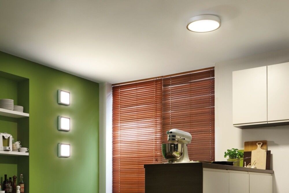 LED-PANEL PAULMANN LUNAR 225X225MM 15,4W 230V KROM