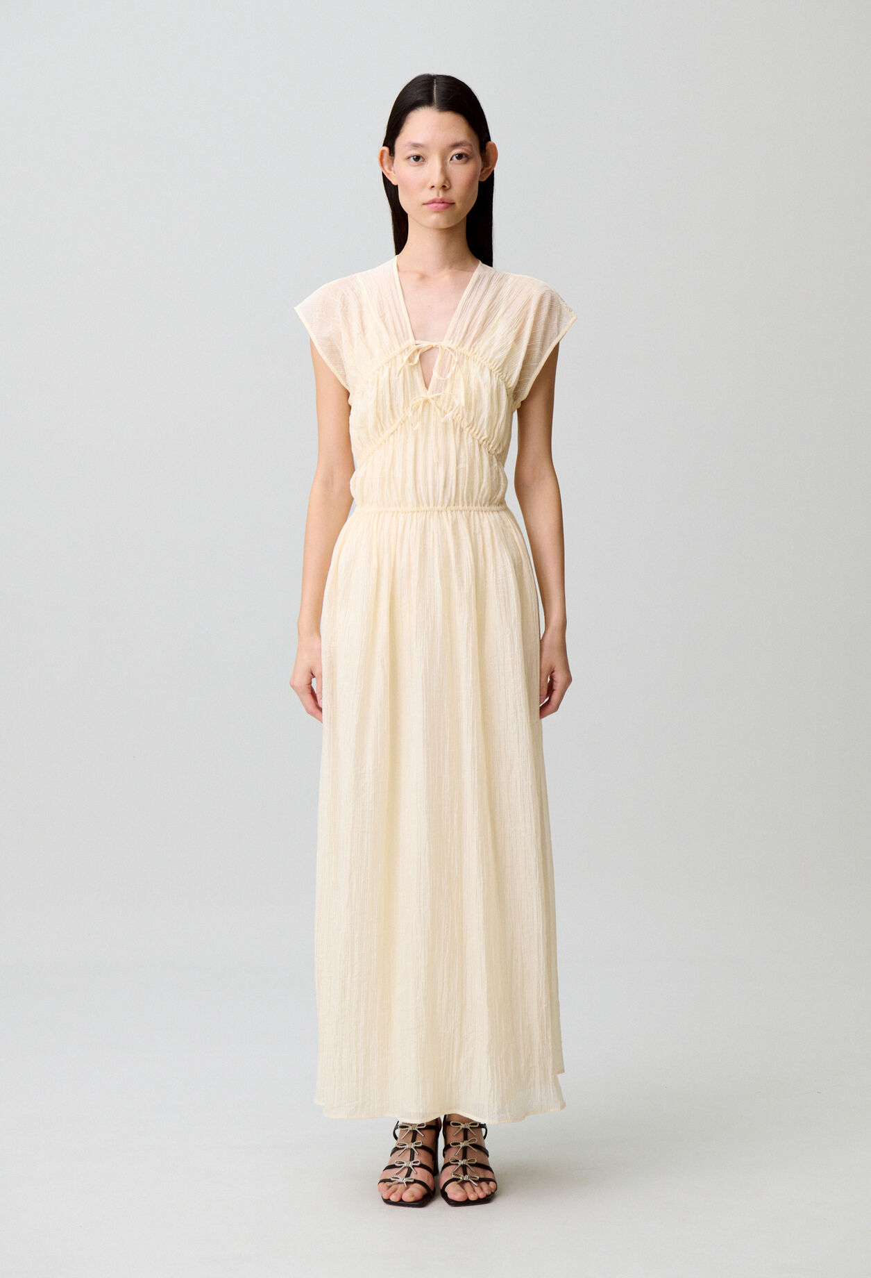 Robe longue fluide