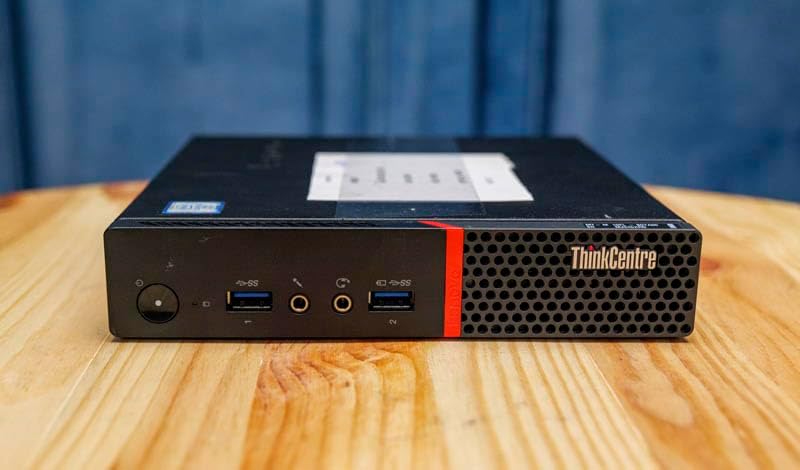Lenovo Thinkcentre M715Q Desktop AMD Ryzen 3 Pro-2200GE 4GB 128GB SSD W11H (Renewed)