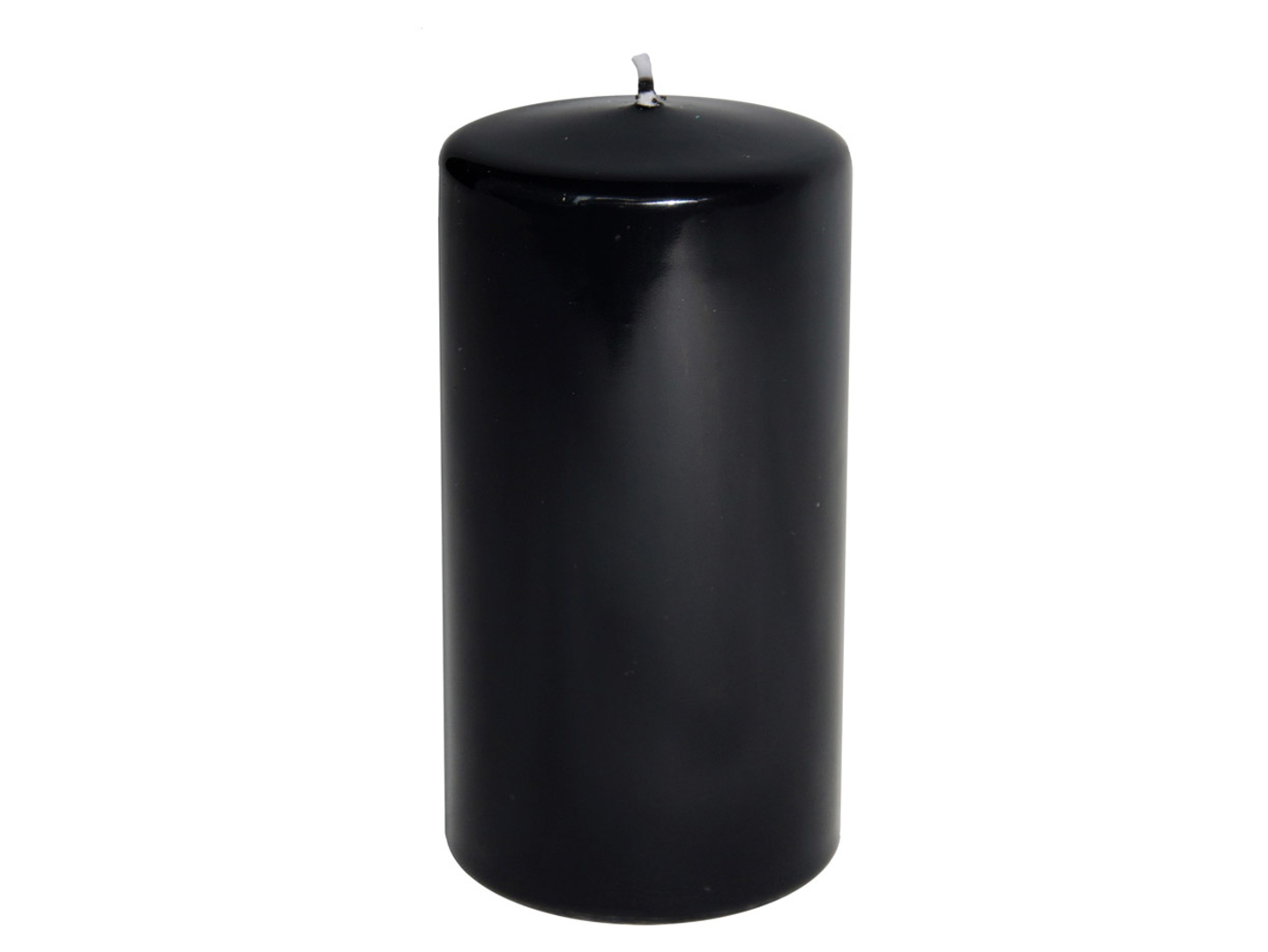 Świeca pieńkowa Lakier 12 cm czarna