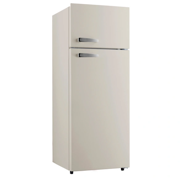 Kühl-Gefrierkombination »GK210-2 CR«, BxHxL: 54 x 143 x 54,5 cm, freistehend