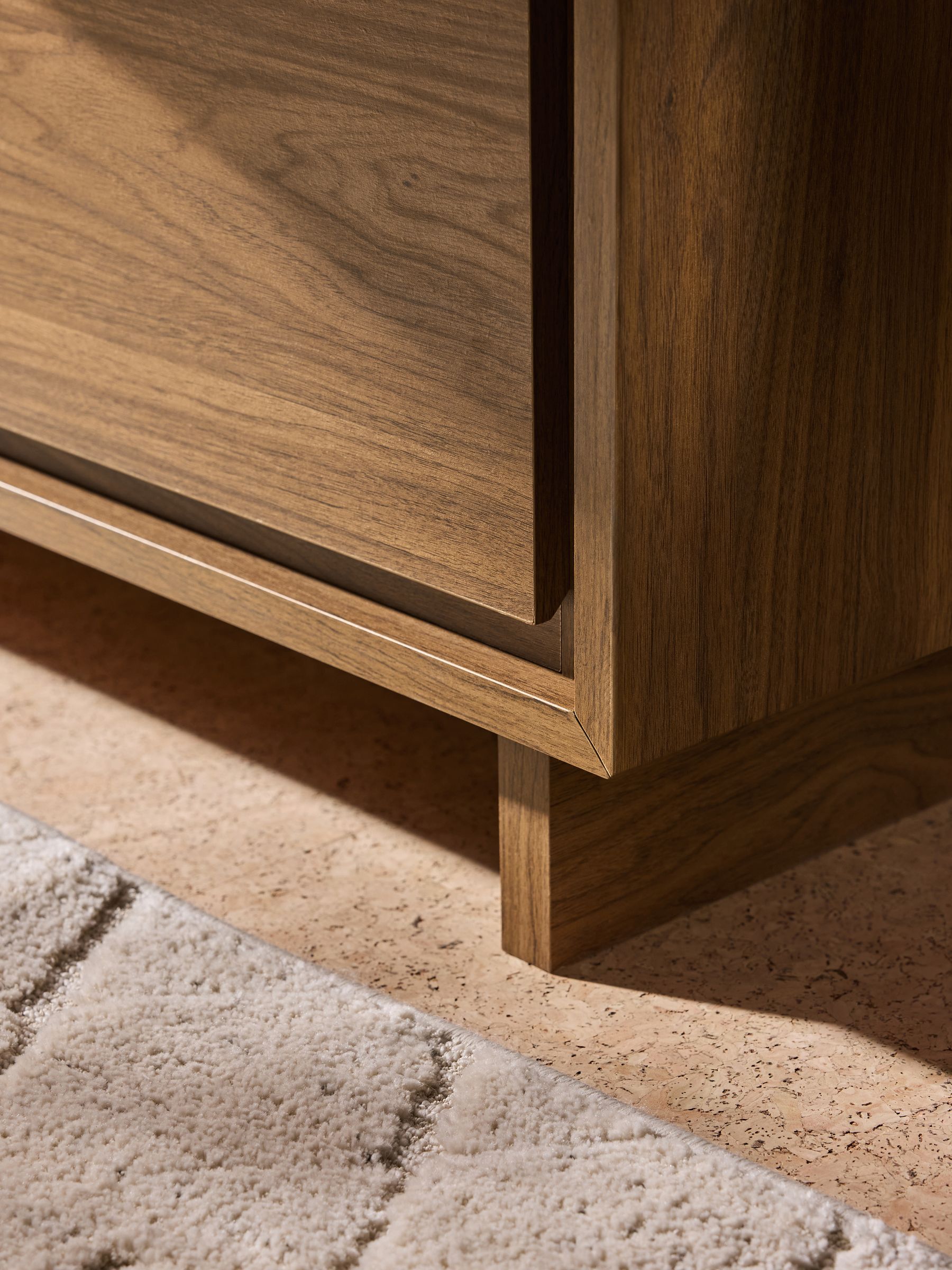Kaci Regular Chest in Dark Walnut Effect