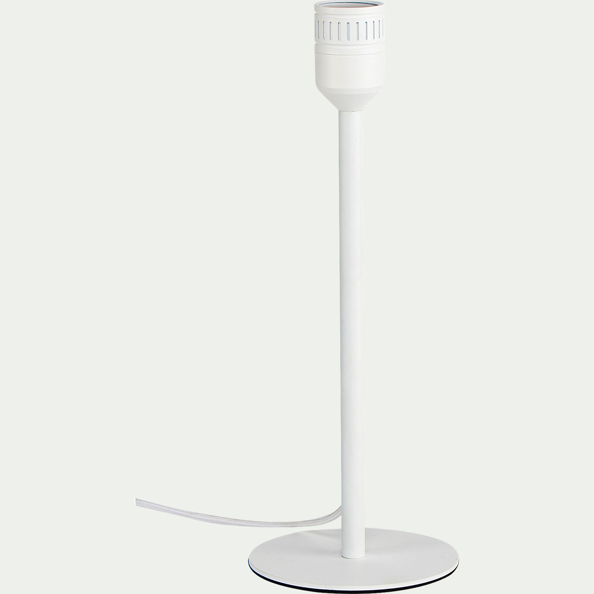 NANS - Pied de lampe à poser - blanc H37,5cm