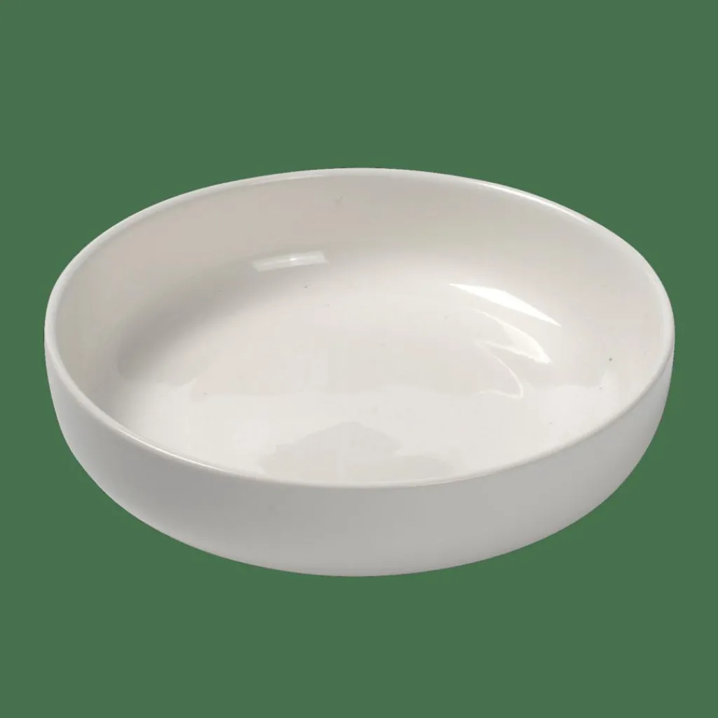 Assiettes^CASA MOON Assiette Creuse Blanc