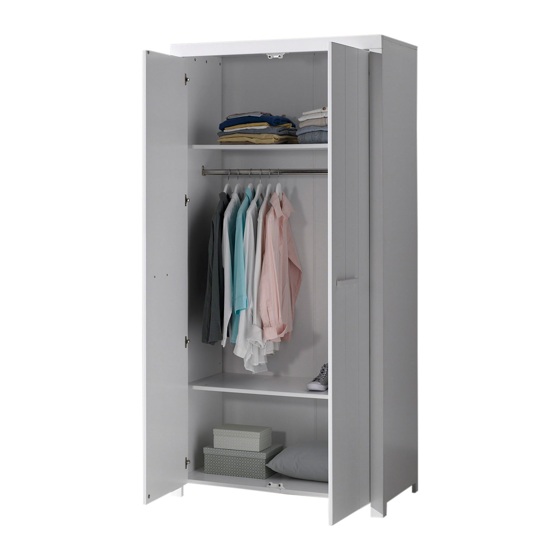 Vipack Erik Kledingkast B 100 cm - Wit