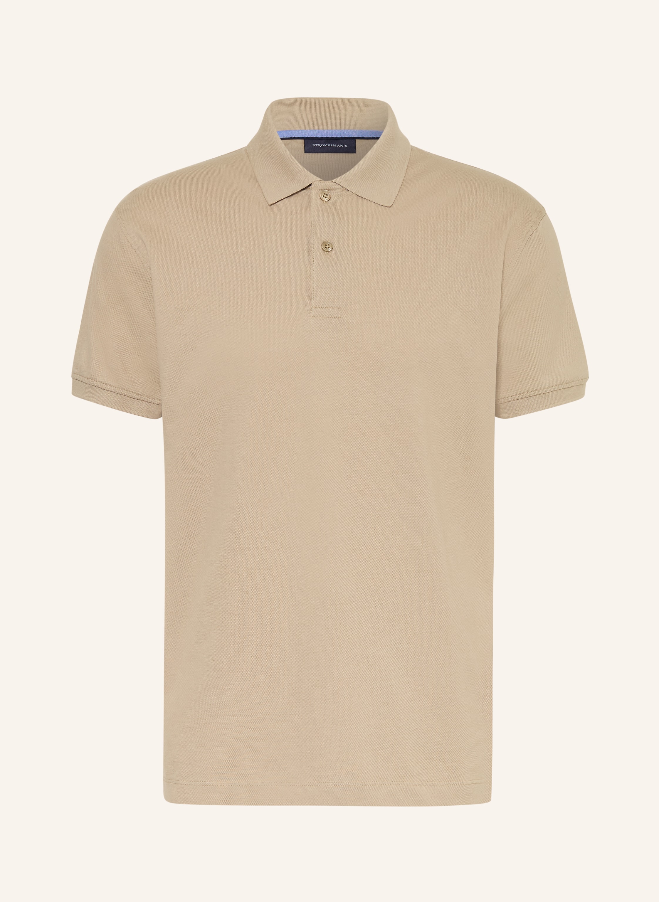 STROKESMAN'S Piqué-Poloshirt