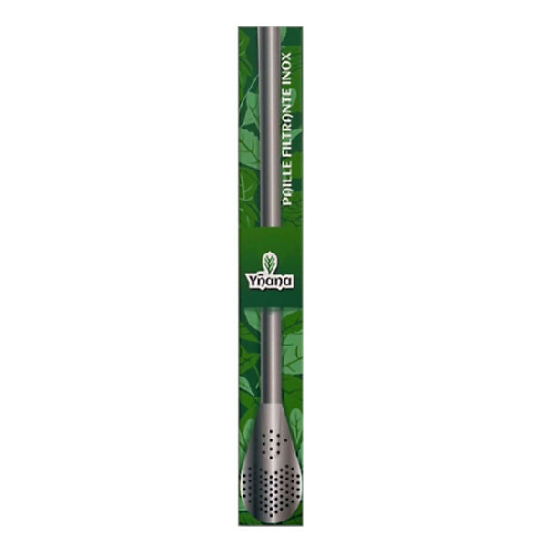 Lot 12x Paille filtrante à maté 17,5cm - Bombilla