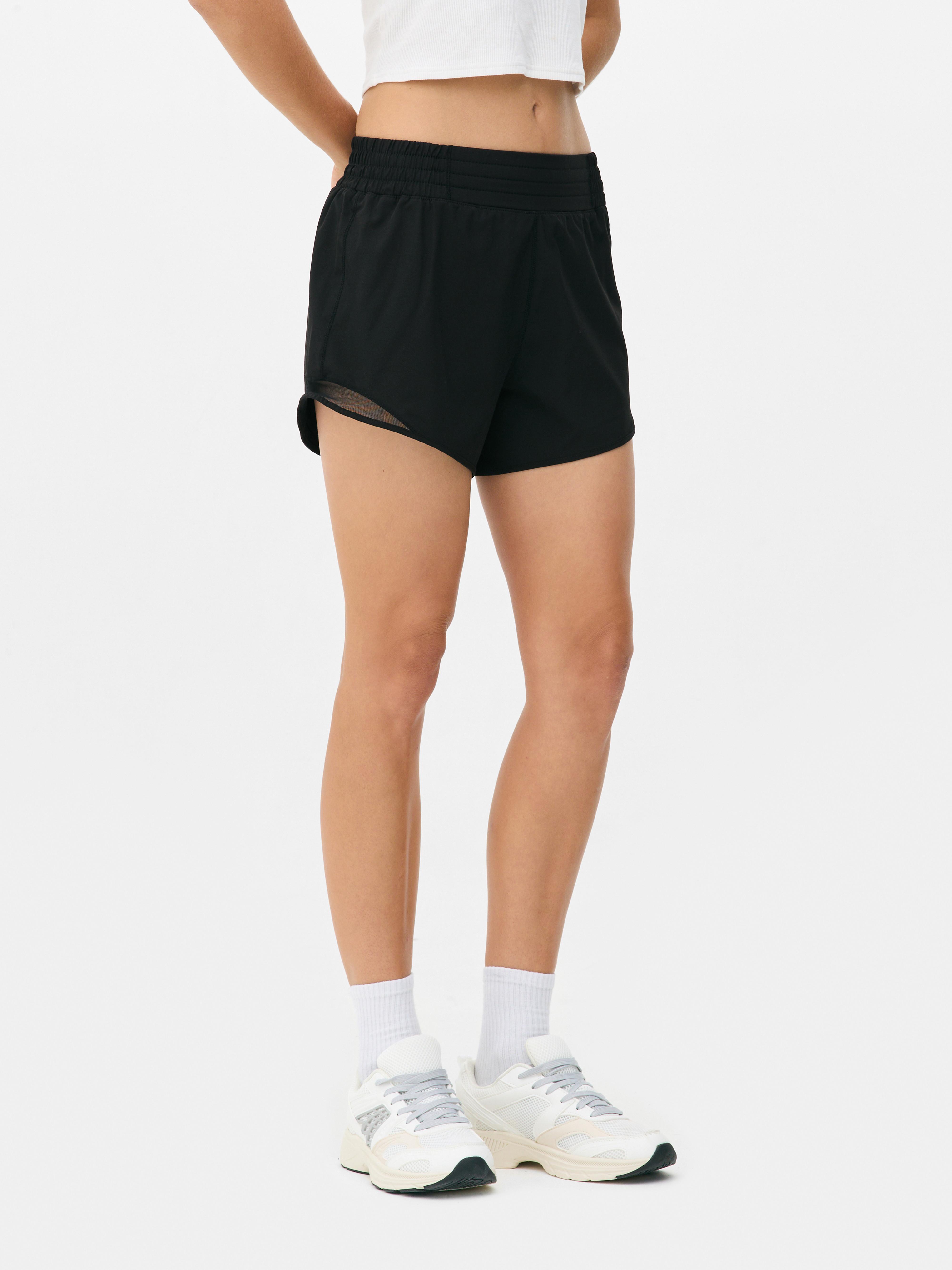 Mesh Panel Performance Shorts