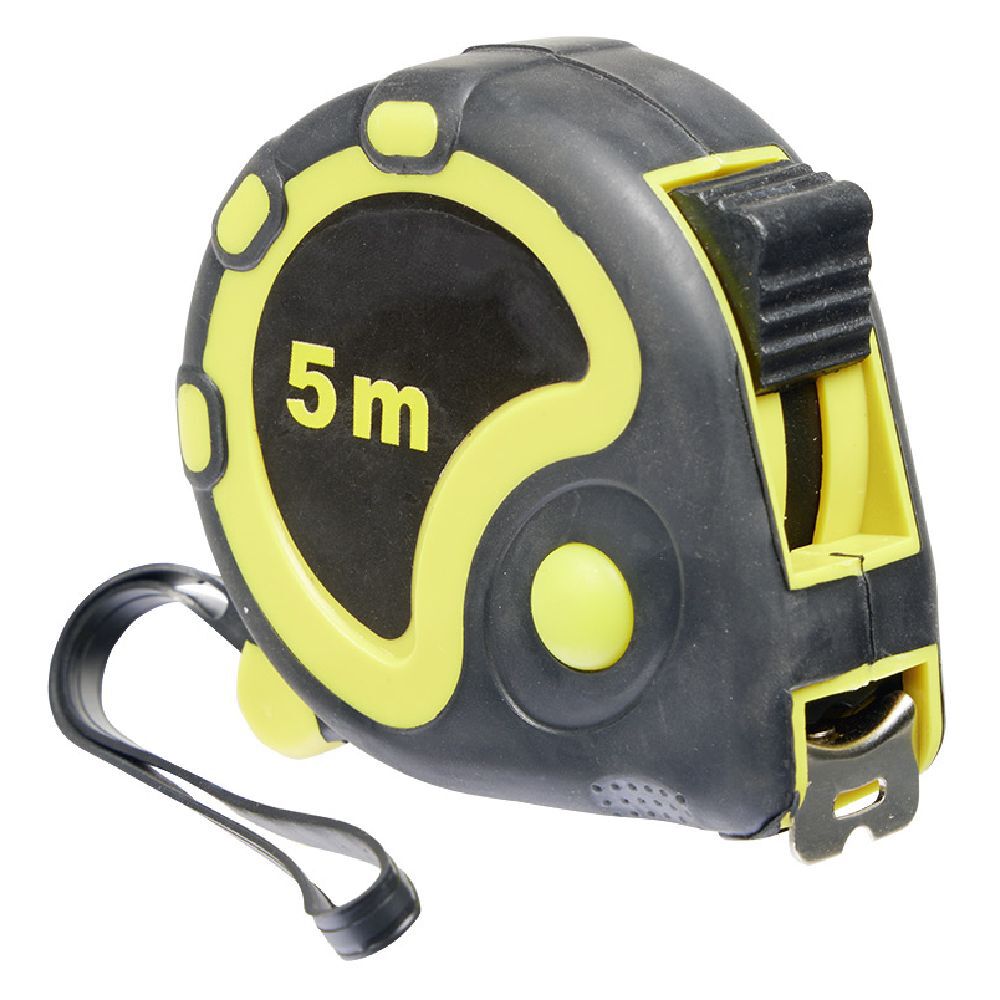 Mètre noir et jaune 5 m
