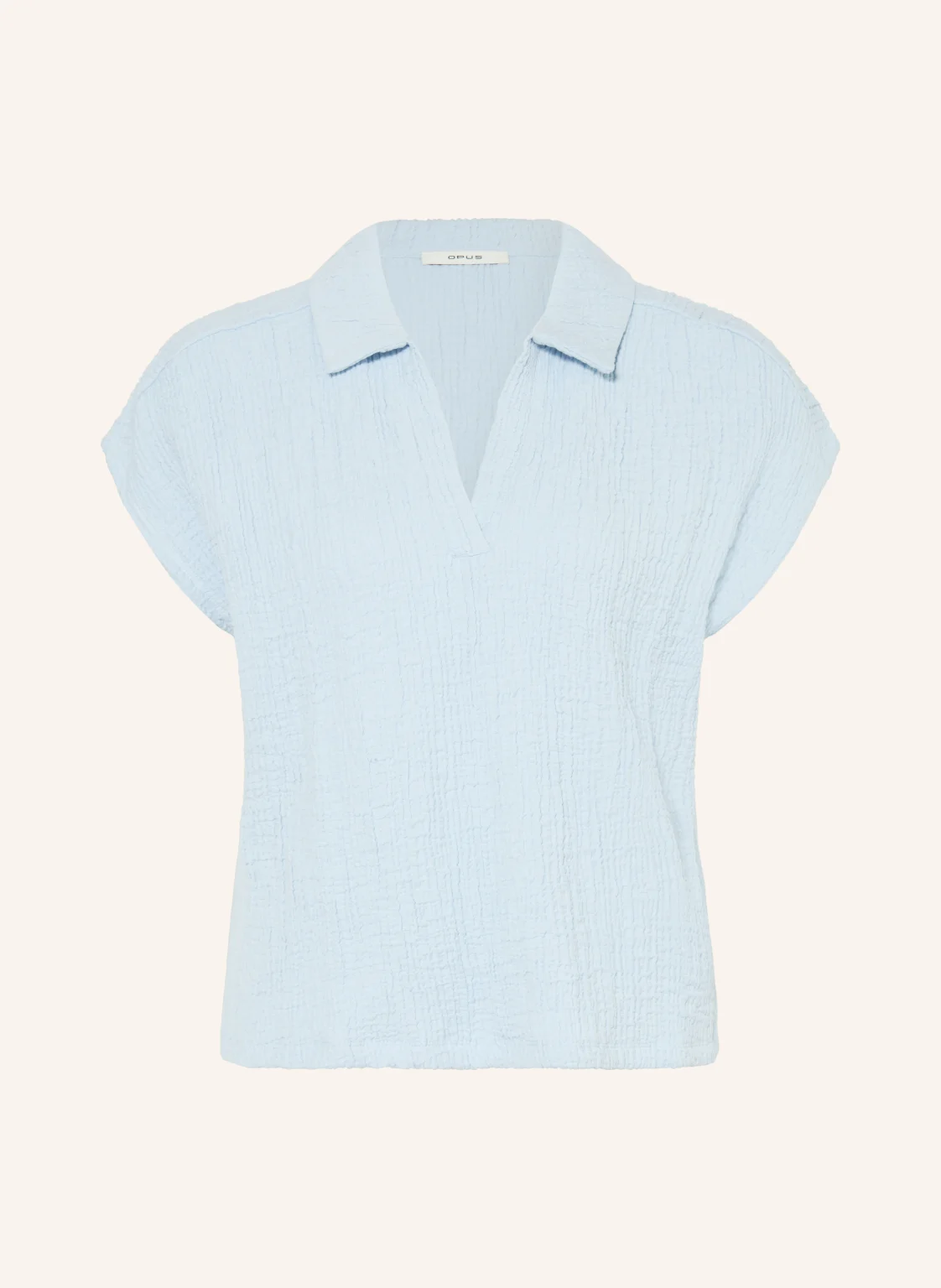 OPUS Blusenshirt SANTOLINI im Materialmix
